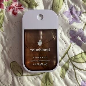 Touch land hand sanitizer salted caramel